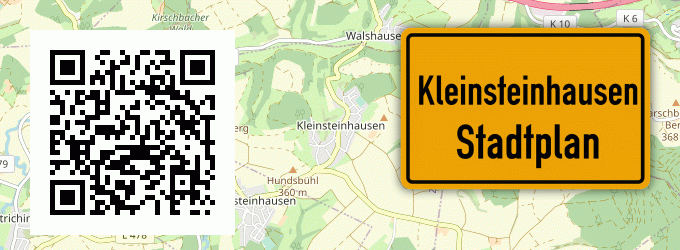 Stadtplan Kleinsteinhausen