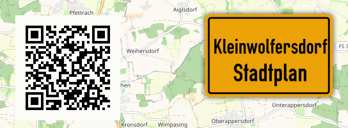 Stadtplan Kleinwolfersdorf