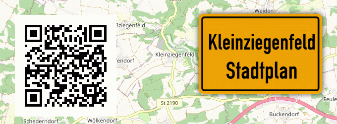 Stadtplan Kleinziegenfeld