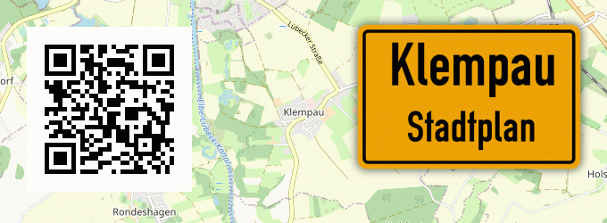 Stadtplan Klempau
