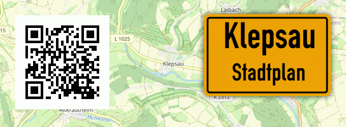 Stadtplan Klepsau