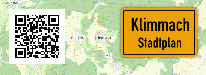 Stadtplan Klimmach