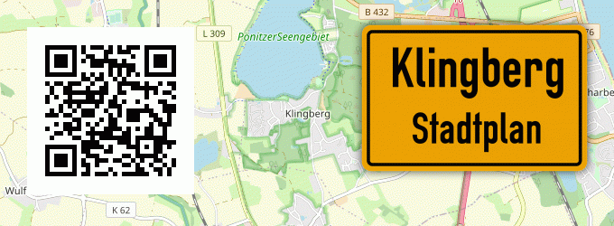 Stadtplan Klingberg