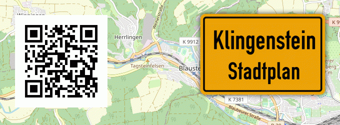 Stadtplan Klingenstein