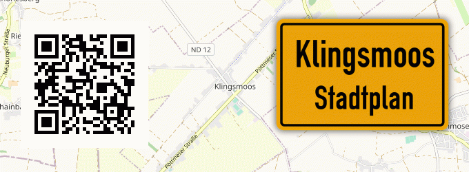 Stadtplan Klingsmoos