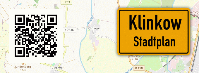 Stadtplan Klinkow
