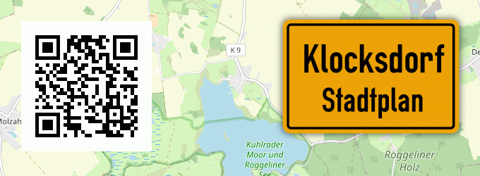 Stadtplan Klocksdorf