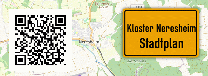 Stadtplan Kloster Neresheim