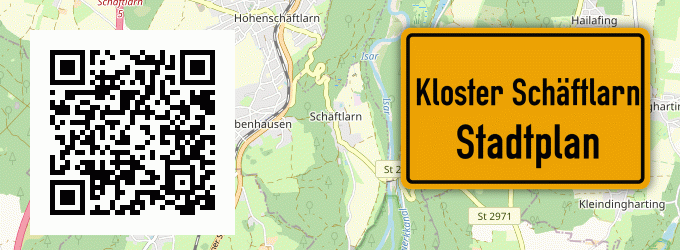 Stadtplan Kloster Schäftlarn