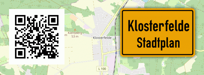Stadtplan Klosterfelde