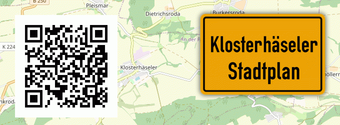 Stadtplan Klosterhäseler