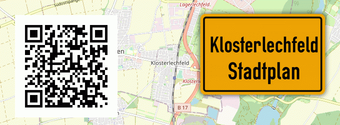 Stadtplan Klosterlechfeld