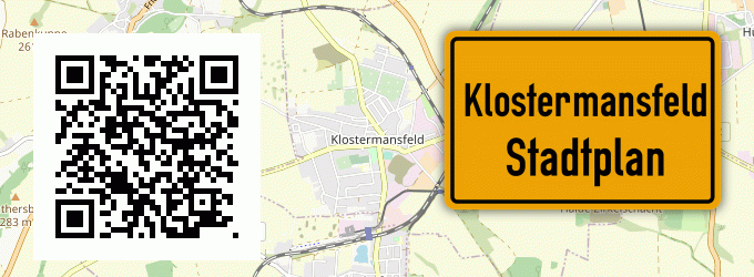 Stadtplan Klostermansfeld
