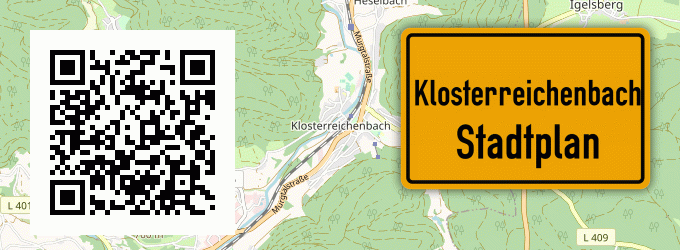 Stadtplan Klosterreichenbach