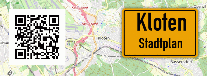 Stadtplan Kloten