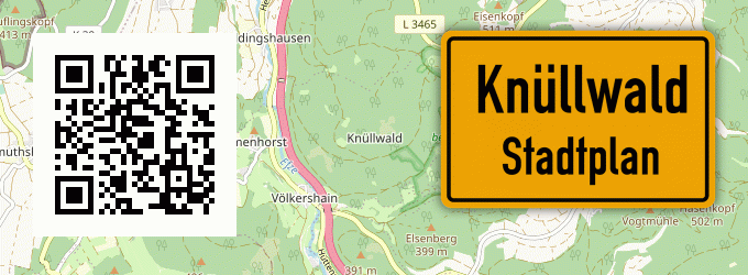 Stadtplan Knüllwald