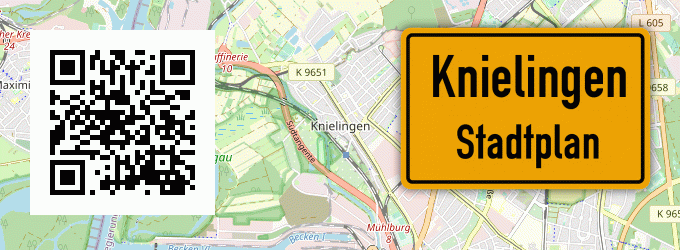 Stadtplan Knielingen