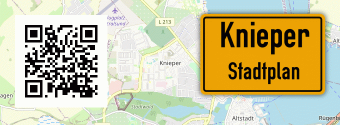 Stadtplan Knieper