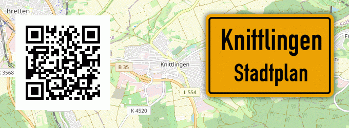 Stadtplan Knittlingen