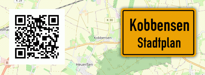 Stadtplan Kobbensen