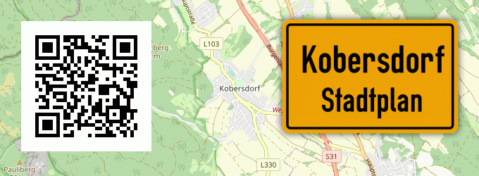Stadtplan Kobersdorf