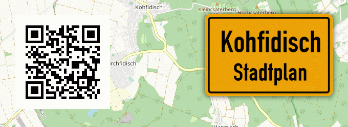 Stadtplan Kohfidisch