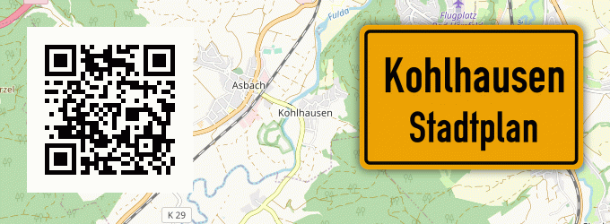 Stadtplan Kohlhausen