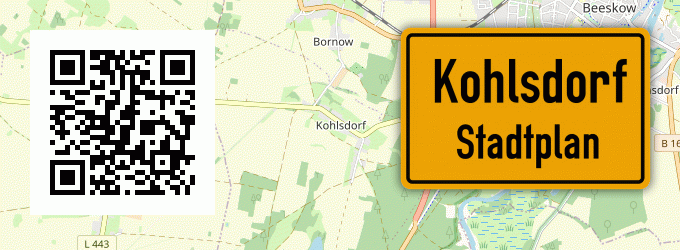 Stadtplan Kohlsdorf