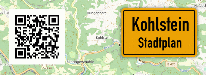 Stadtplan Kohlstein