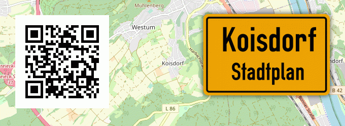Stadtplan Koisdorf