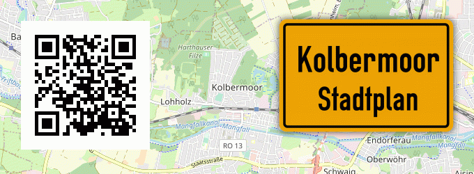 Stadtplan Kolbermoor