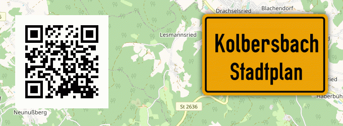 Stadtplan Kolbersbach