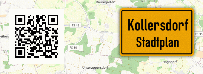 Stadtplan Kollersdorf