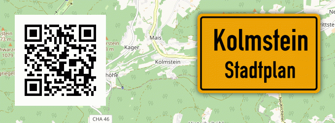 Stadtplan Kolmstein