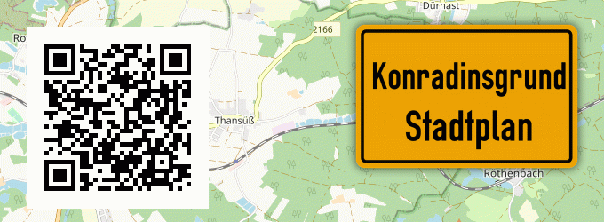 Stadtplan Konradinsgrund