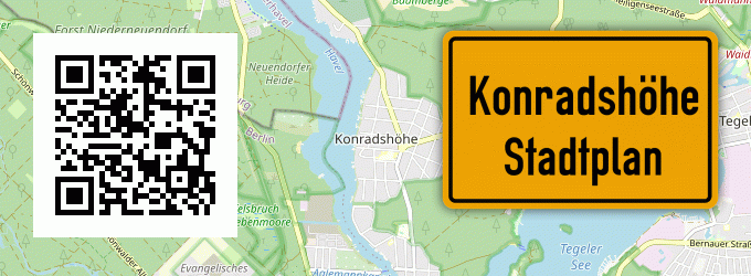 Stadtplan Konradshöhe