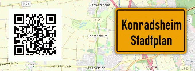Stadtplan Konradsheim