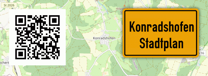 Stadtplan Konradshofen