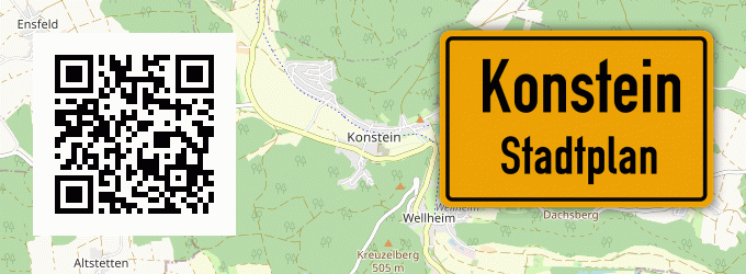 Stadtplan Konstein