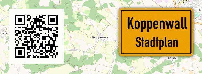 Stadtplan Koppenwall