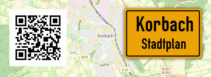 Stadtplan Korbach