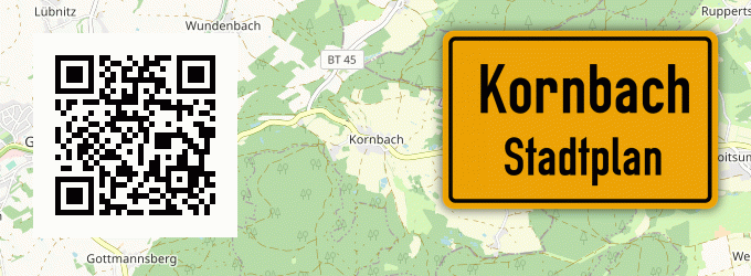 Stadtplan Kornbach