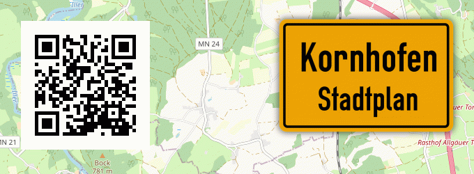Stadtplan Kornhofen