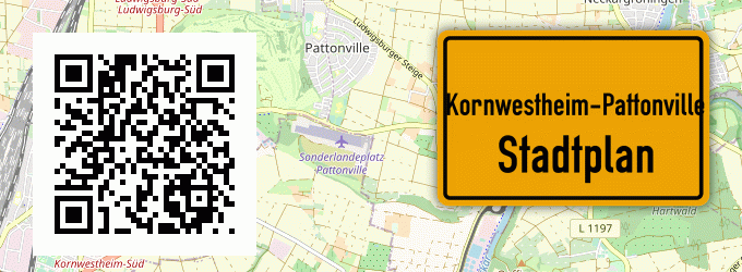 Stadtplan Kornwestheim-Pattonville
