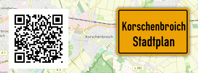 Stadtplan Korschenbroich