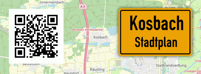 Stadtplan Kosbach