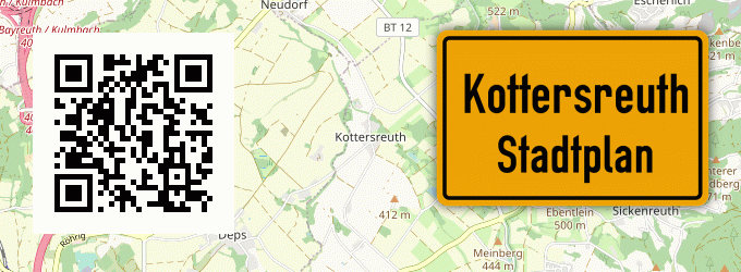 Stadtplan Kottersreuth