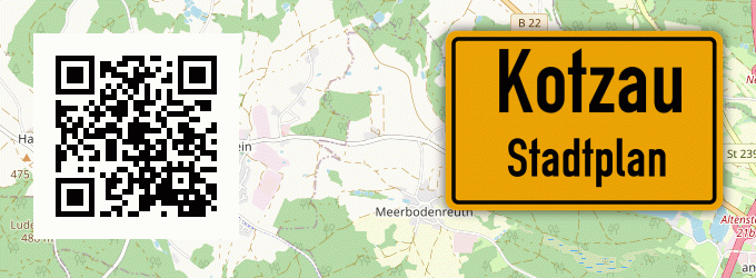 Stadtplan Kotzau