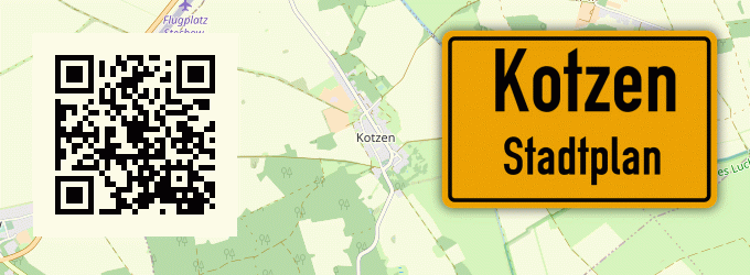 Stadtplan Kotzen