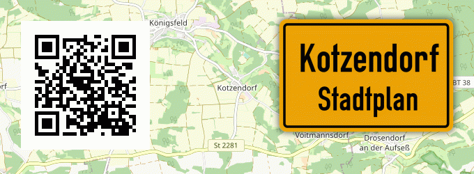 Stadtplan Kotzendorf